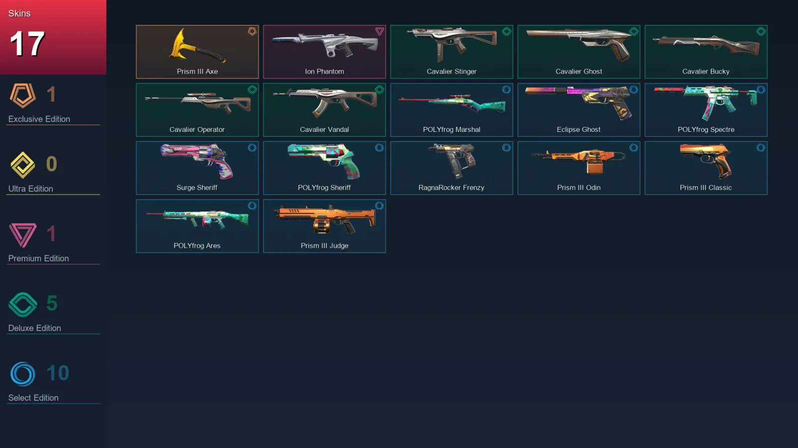 AP | Lv3 | Unranked | 17 Skin | 15 Agent | 25 Buddy — Valorant account