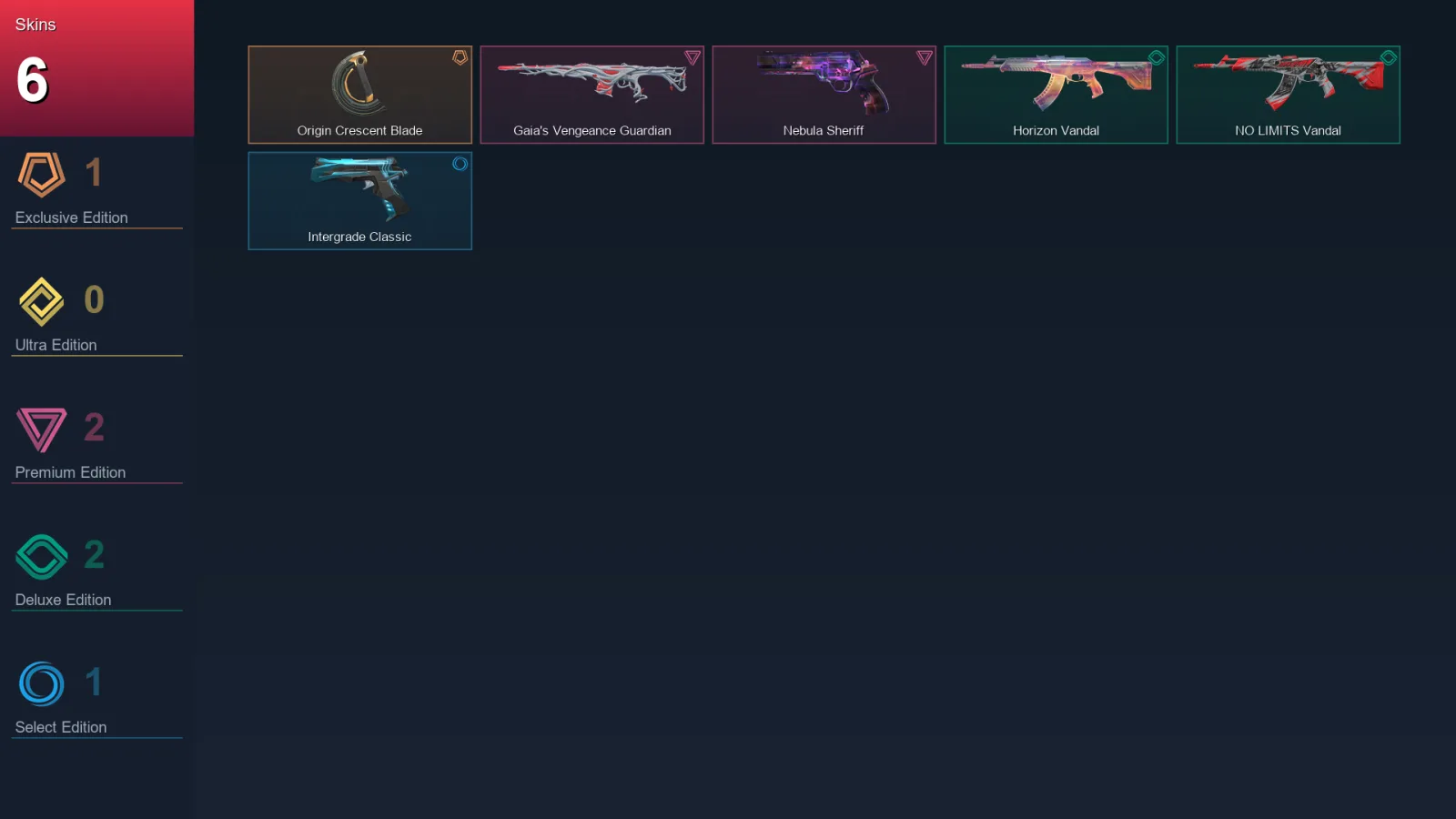 EU | Lv17 | Unranked | 6 Skin | 8 Agent | 3 Buddy — Valorant account