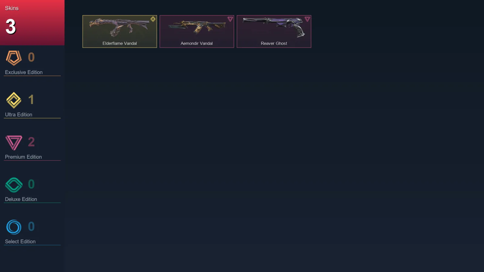 AP | Lv90 | Unranked | 3 Skin | 18 Agent | 26 Buddy &mdash; Valorant account with Vandal skin