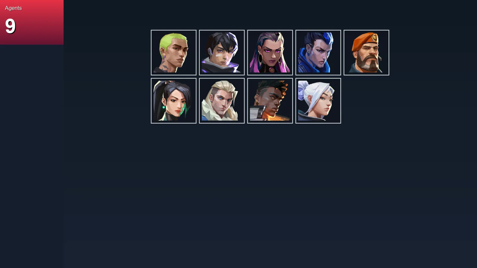 AP | Lv25 | Unranked | 1 Skin | 9 Agent | 7 Buddy