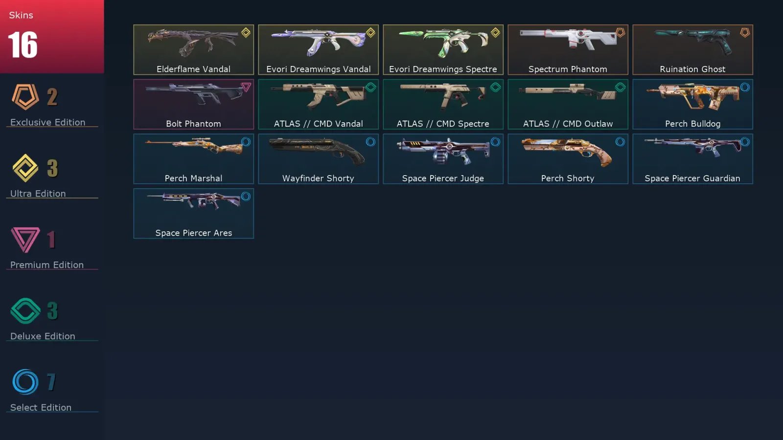 [Valorant] | EU | Level 33 | 10 Agents | 16 Skins — Valorant account