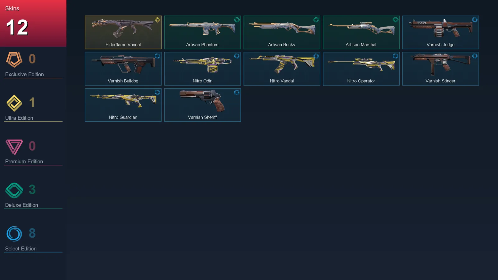 LA | Lv32 | Unranked | 12 Skin | 11 Agent | 13 Buddy