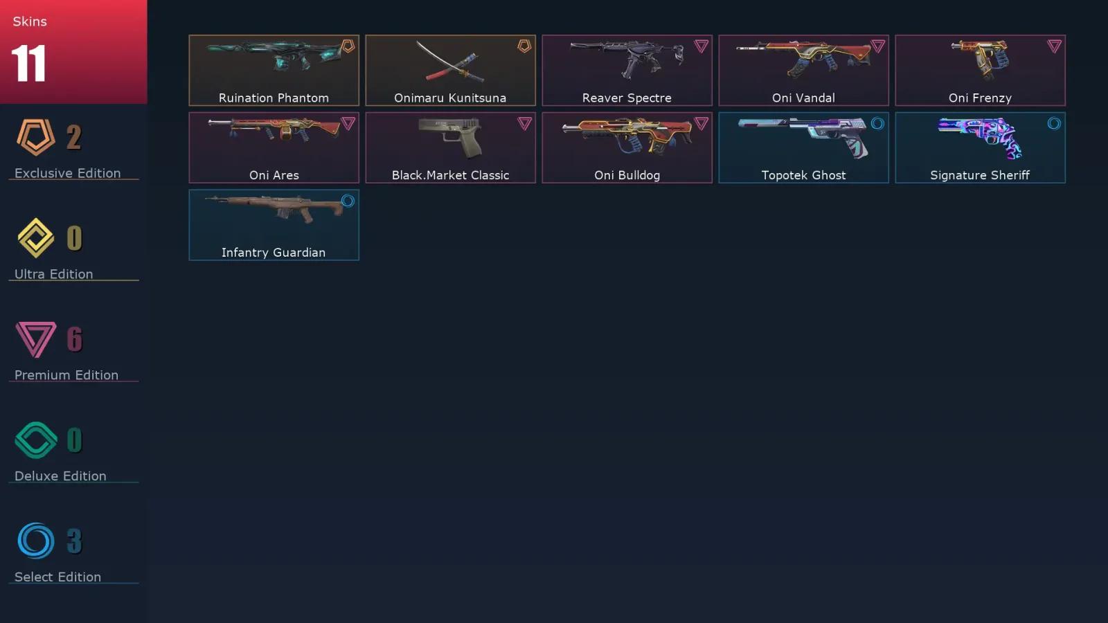 [Valorant] | EU | Level 28 | 10 Agents | 11 Skins — Valorant account