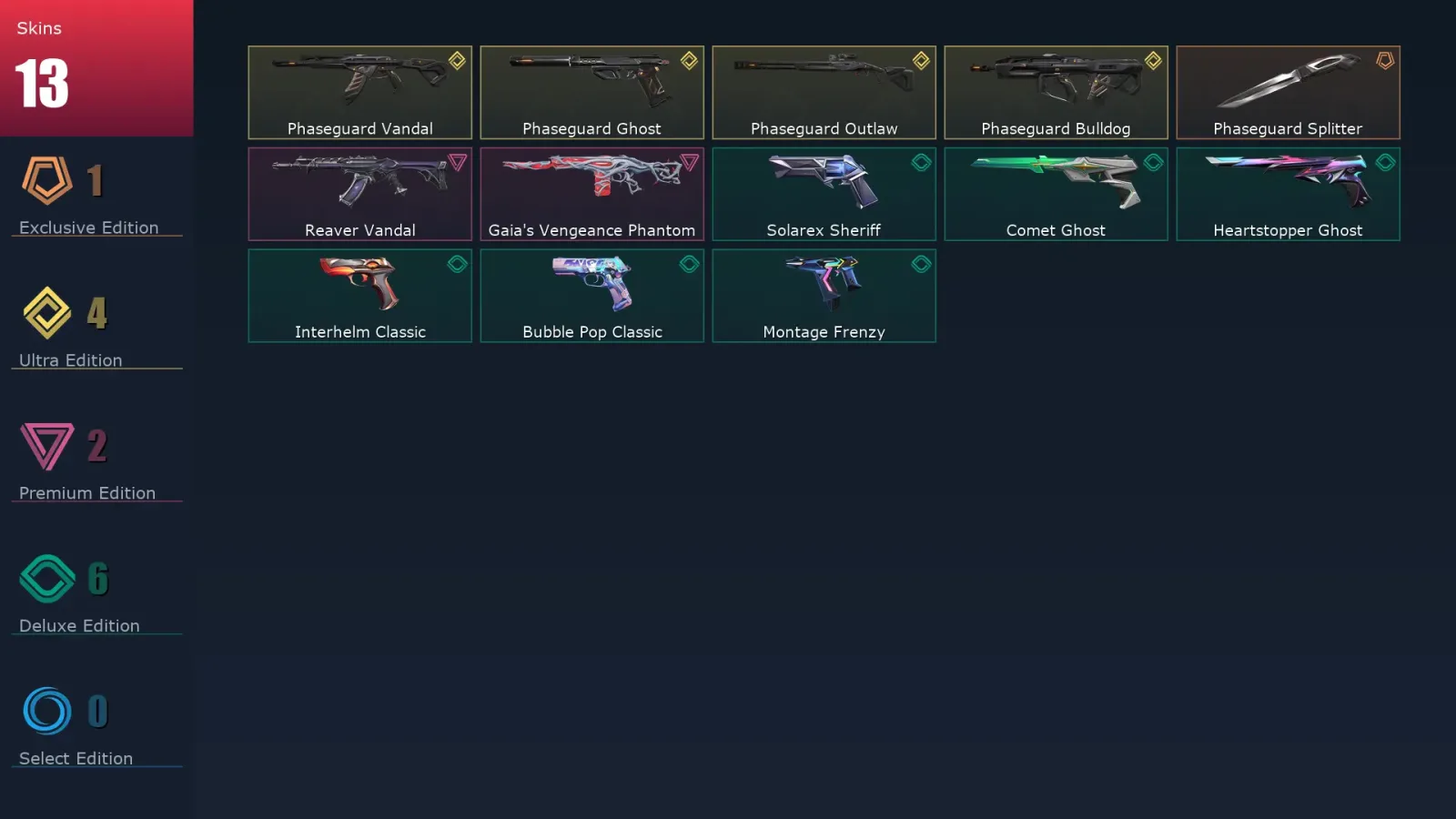 [Valorant] | EU | Level 118 | Gold 3 | 27 Agents | 13 Skins — Valorant account