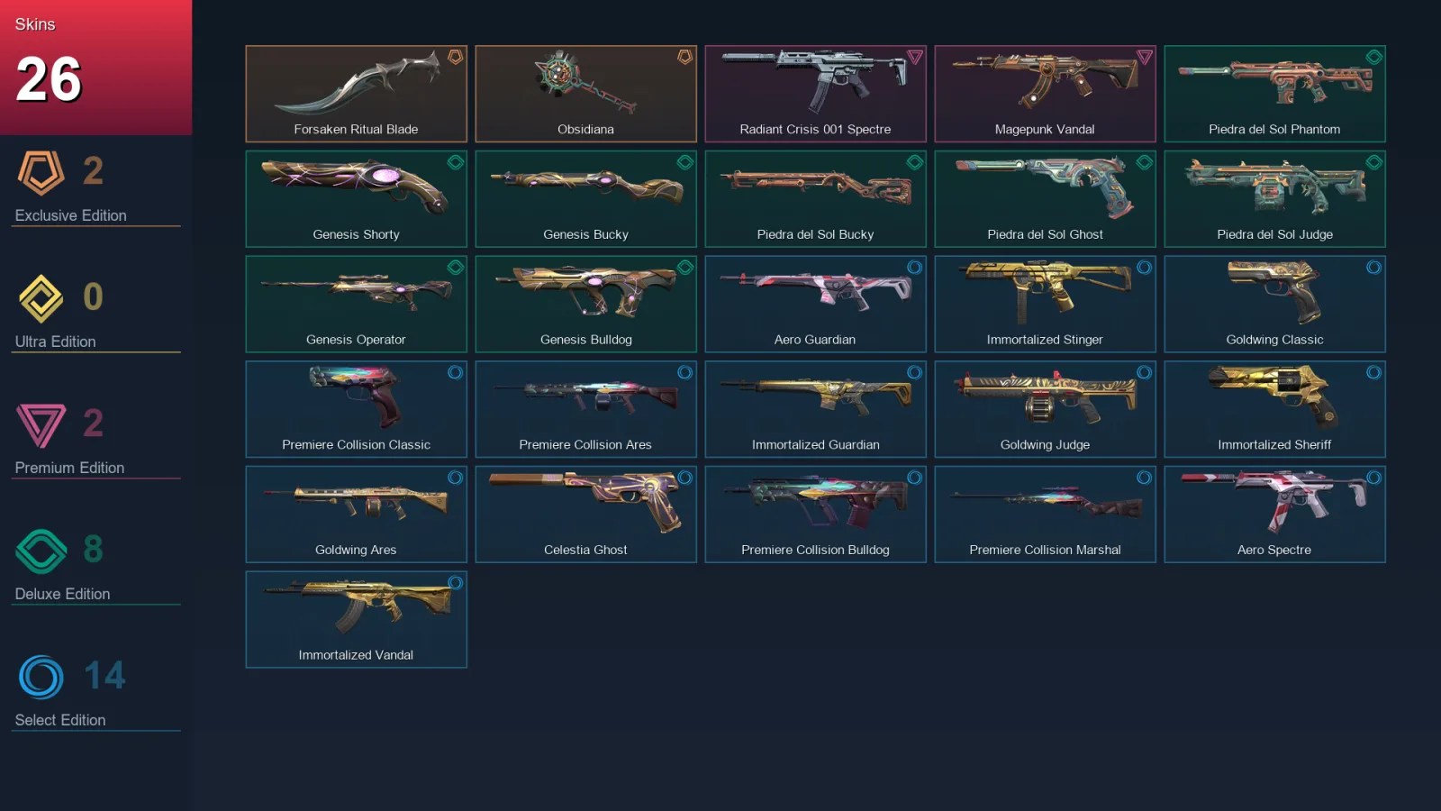 BR | Lv102 | Unranked | 26 Skin | 28 Agent | 55 Buddy
