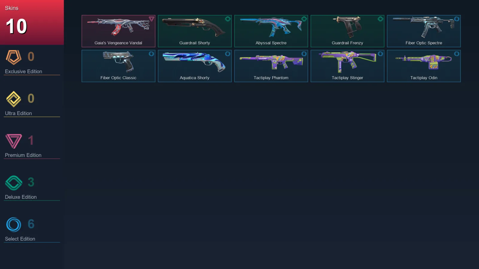 EU | Lv18 | Unranked | 10 Skin | 6 Agent | 7 Buddy — Valorant account
