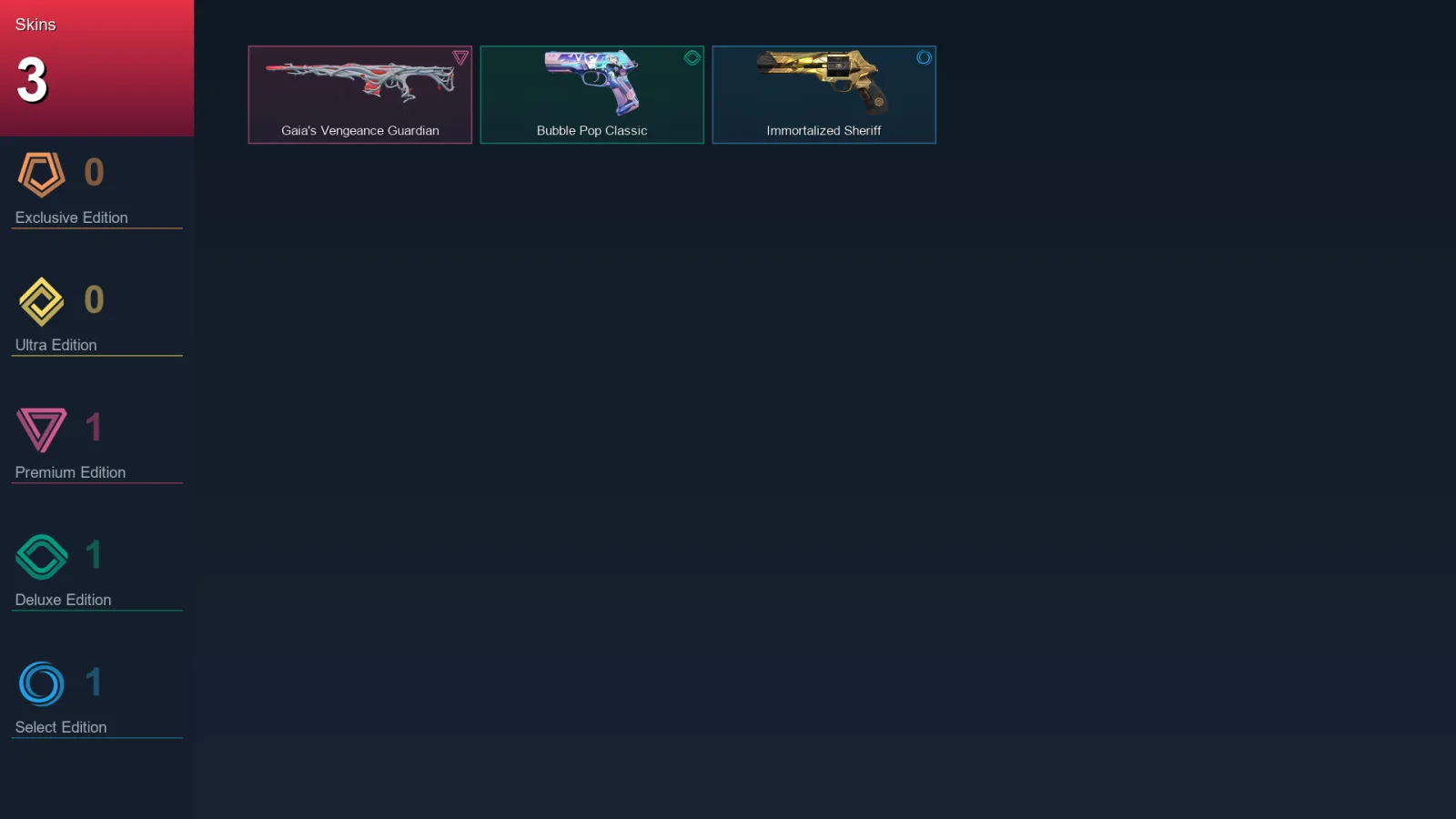 AP | Lv73 | Unranked | 3 Skin | 26 Agent | 29 Buddy
