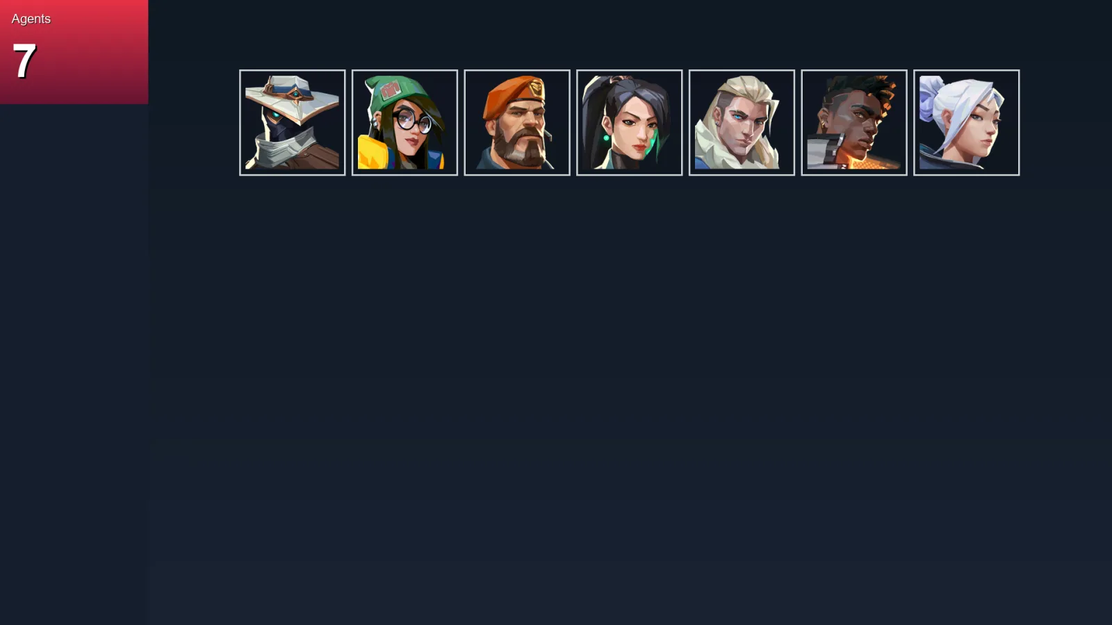 LA | Lv18 | Unranked | 4 Skin | 7 Agent | 7 Buddy