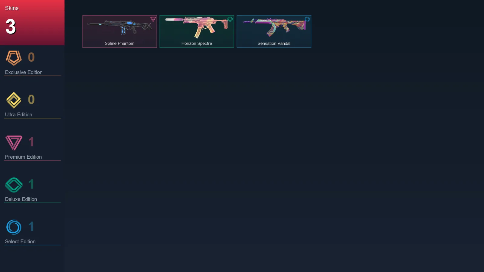 AP | Lv10 | Unranked | 3 Skin | 6 Agent | 4 Buddy