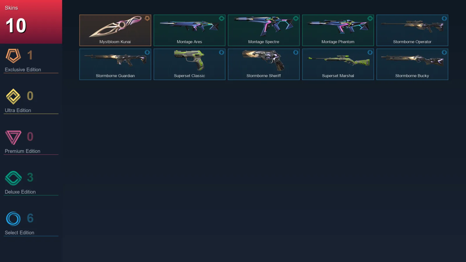 EU | Lv21 | Unranked | 10 Skin | 8 Agent | 9 Buddy