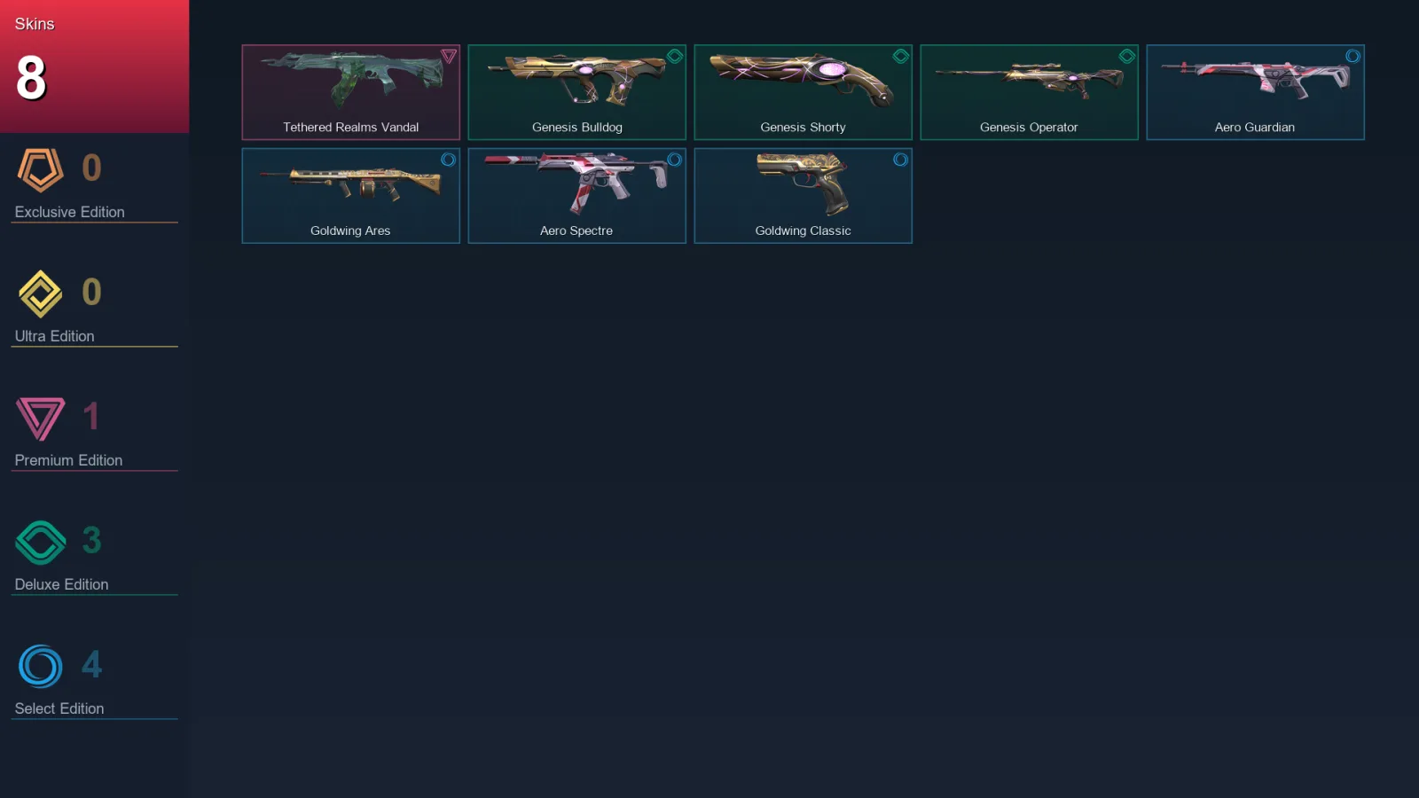 LA | Lv28 | Unranked | 8 Skin | 12 Agent | 14 Buddy