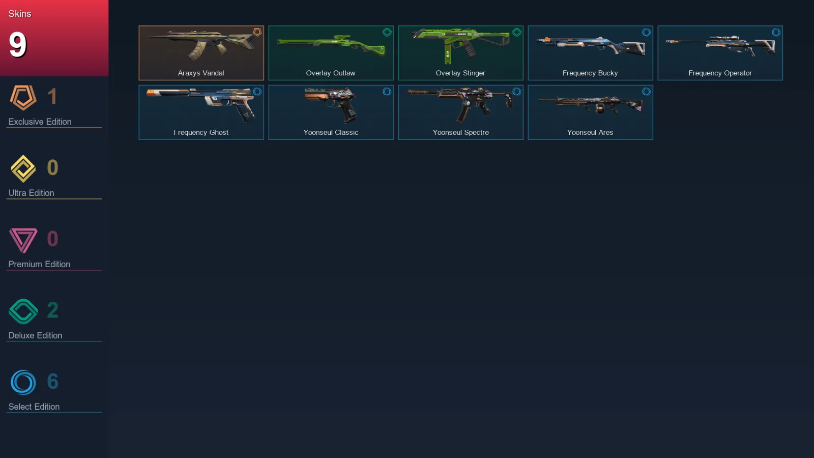 EU | Lv27 | Unranked | 9 Skin | 11 Agent | 9 Buddy