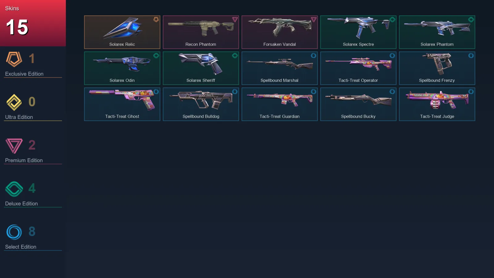 EU | Lv37 | Unranked | 15 Skin | 12 Agent | 14 Buddy — Valorant account