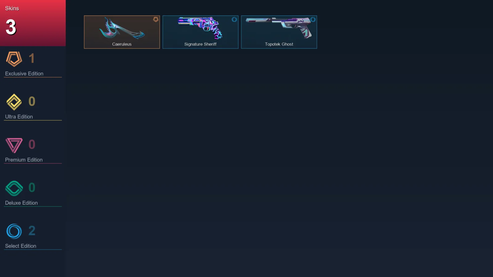 EU | Lv18 | Unranked | 3 Skin | 7 Agent | 5 Buddy