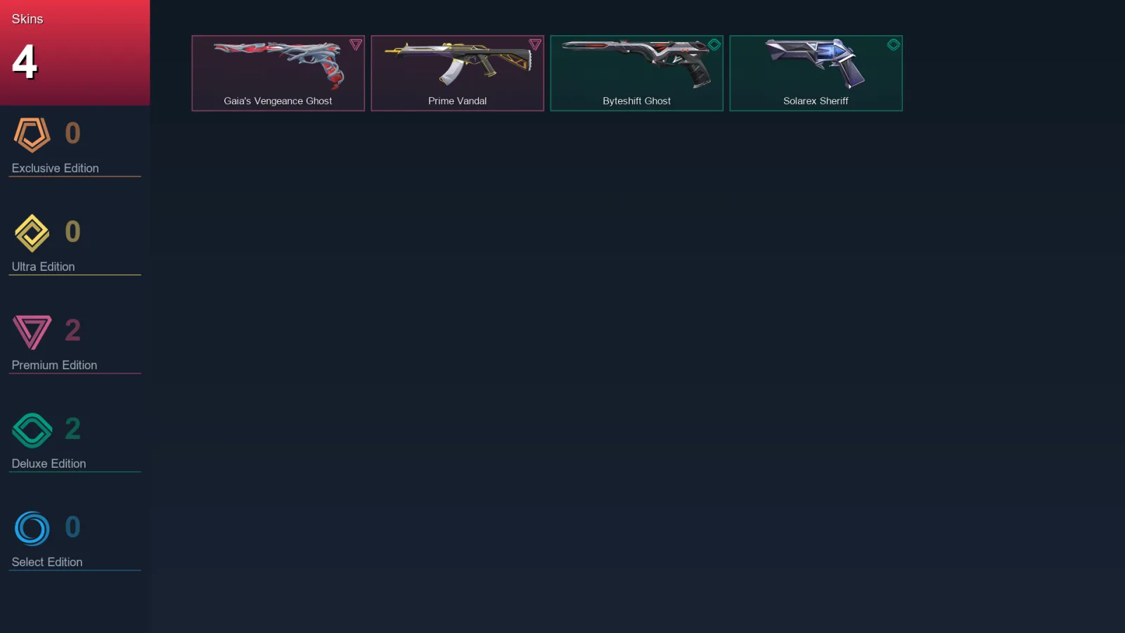 EU | Lv92 | Unranked | 4 Skin | 28 Agent | 44 Buddy