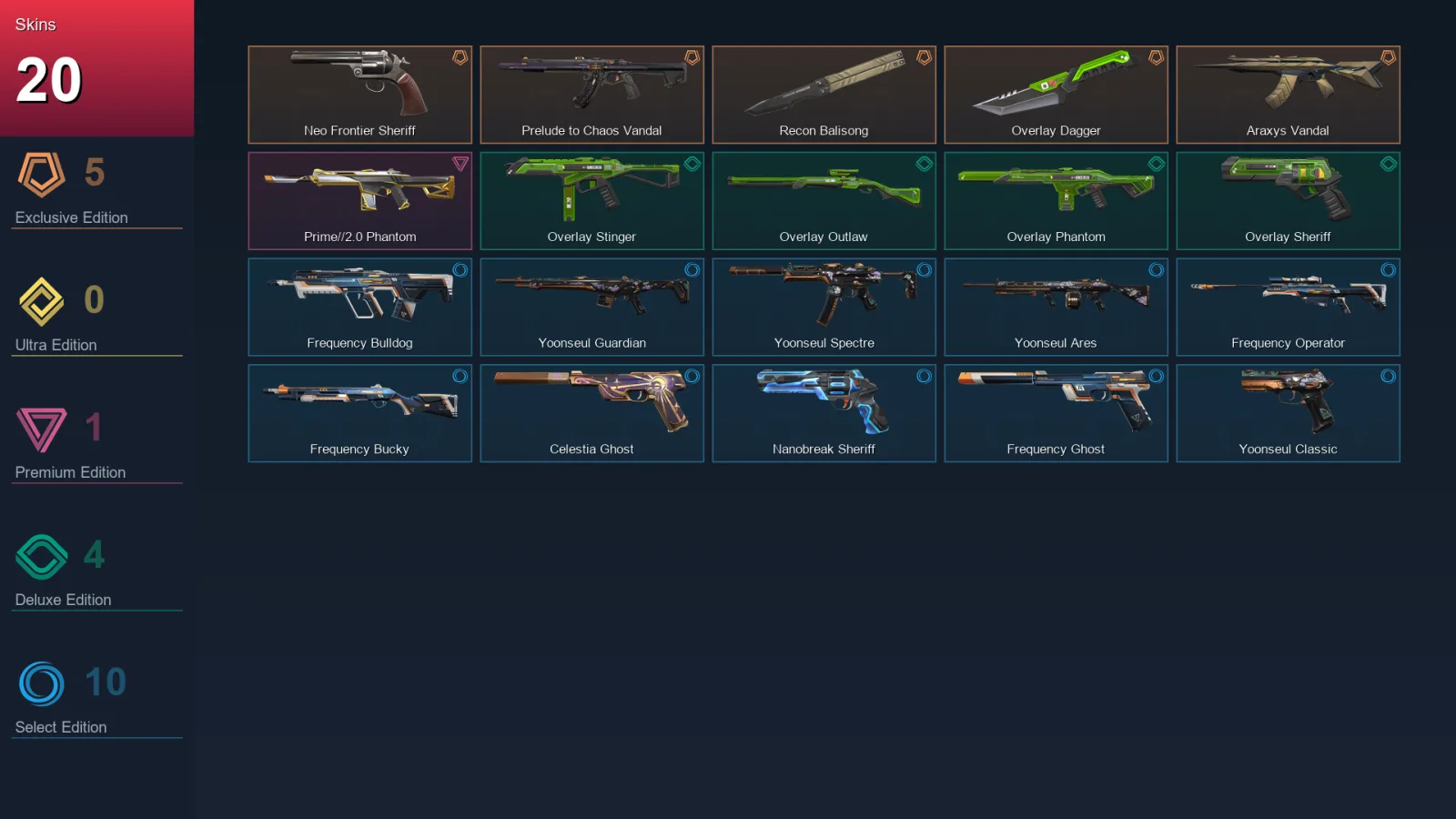EU | Lv83 | Silver II | 20 Skin | 24 Agent | 30 Buddy