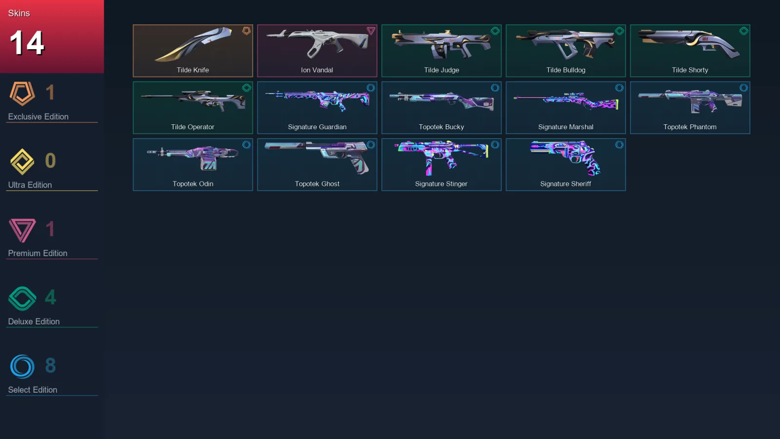 EU | Lv28 | Unranked | 14 Skin | 11 Agent | 13 Buddy