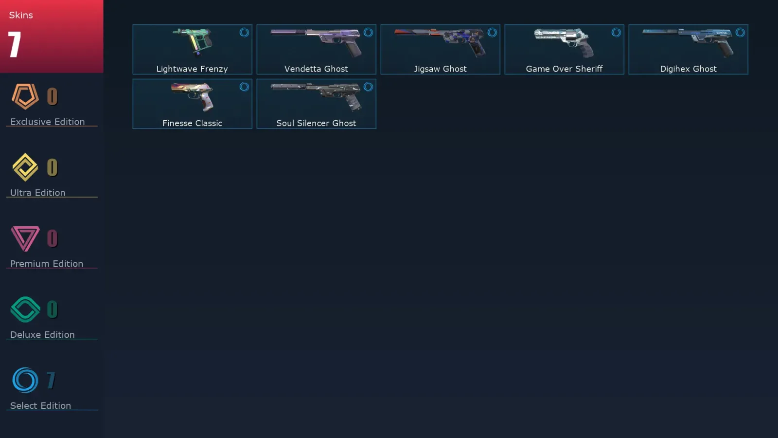 [Valorant] | EU | Level 189 | 20 Agents | 7 Skins — Valorant account