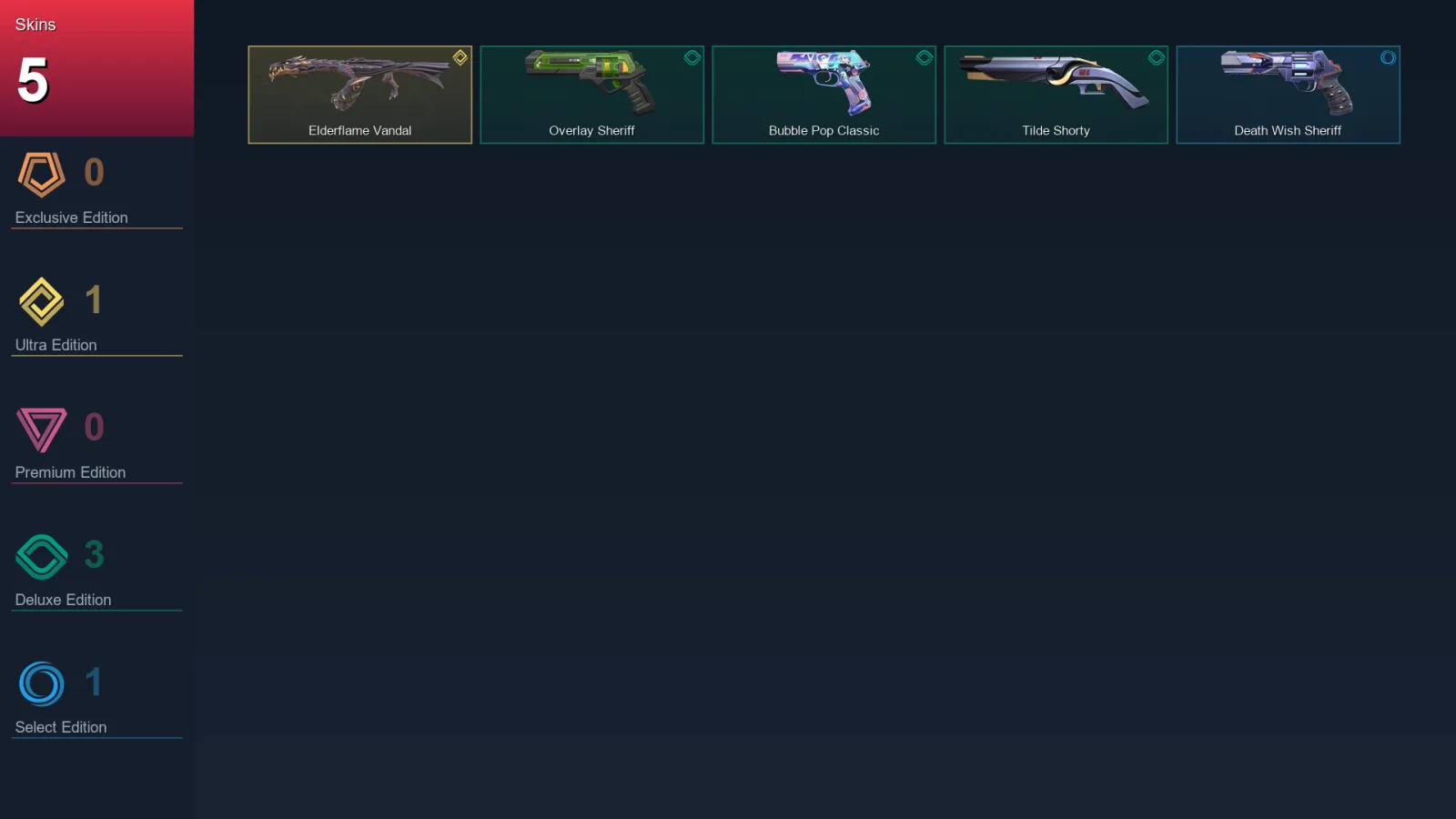 EU | Lv168 | Unranked | 5 Skin | 25 Agent | 64 Buddy