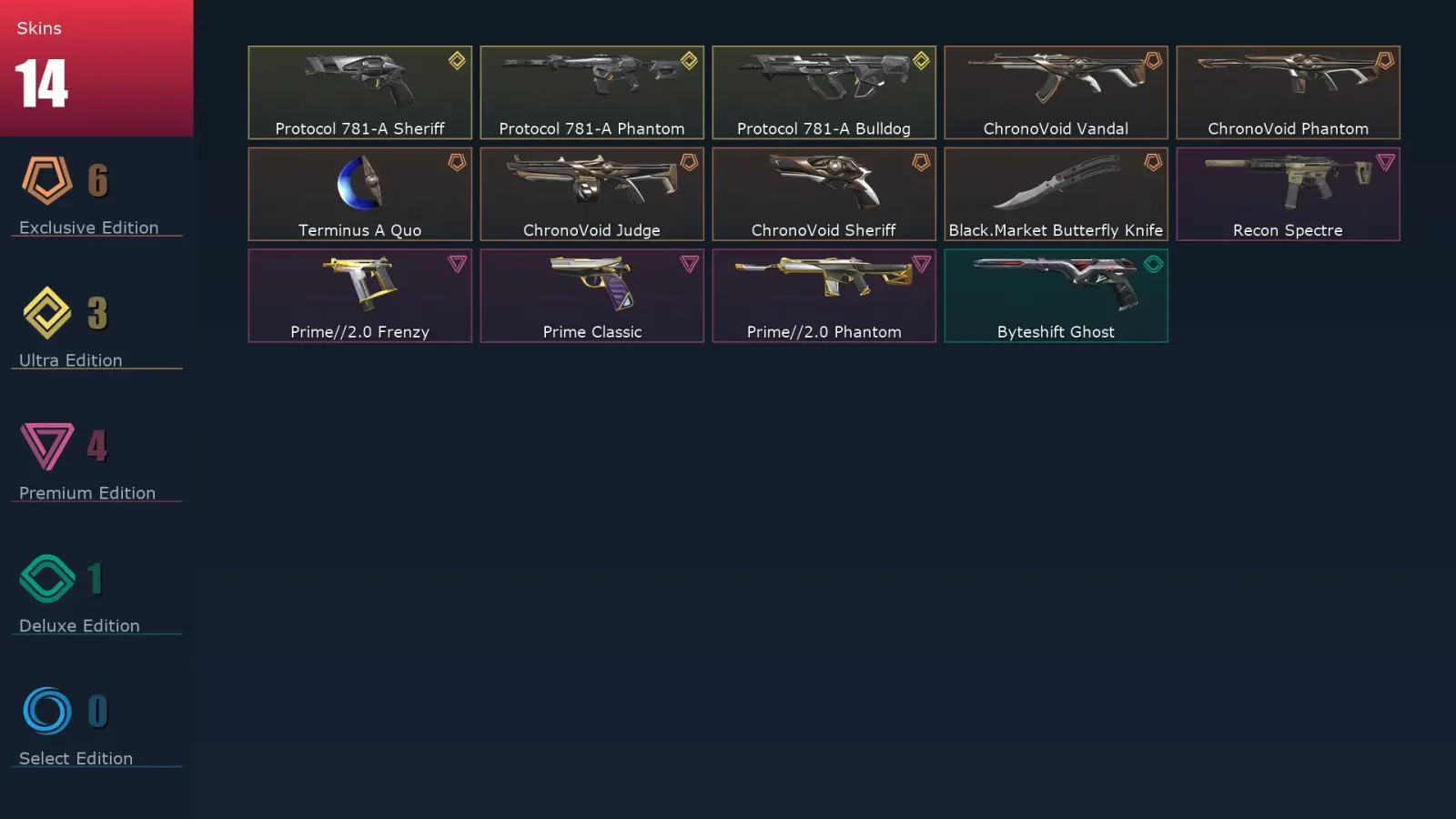 [Valorant] | EU | Level 106 | Platinum 2 | 28 Agents | 14 Skins — Valorant account