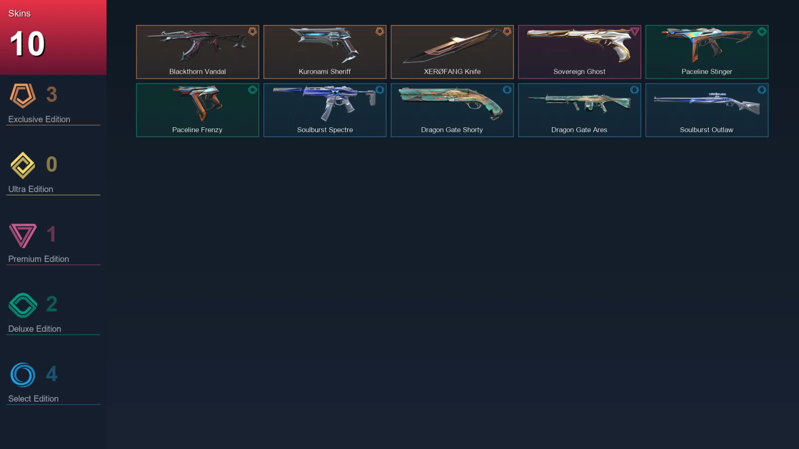 NA | Lv26 | Unranked | 10 Skin | 10 Agent | 14 Buddy