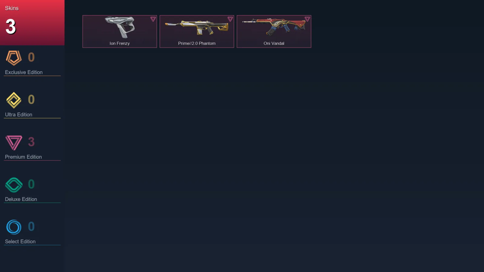 EU | Lv97 | Unranked | 3 Skin | 28 Agent | 50 Buddy