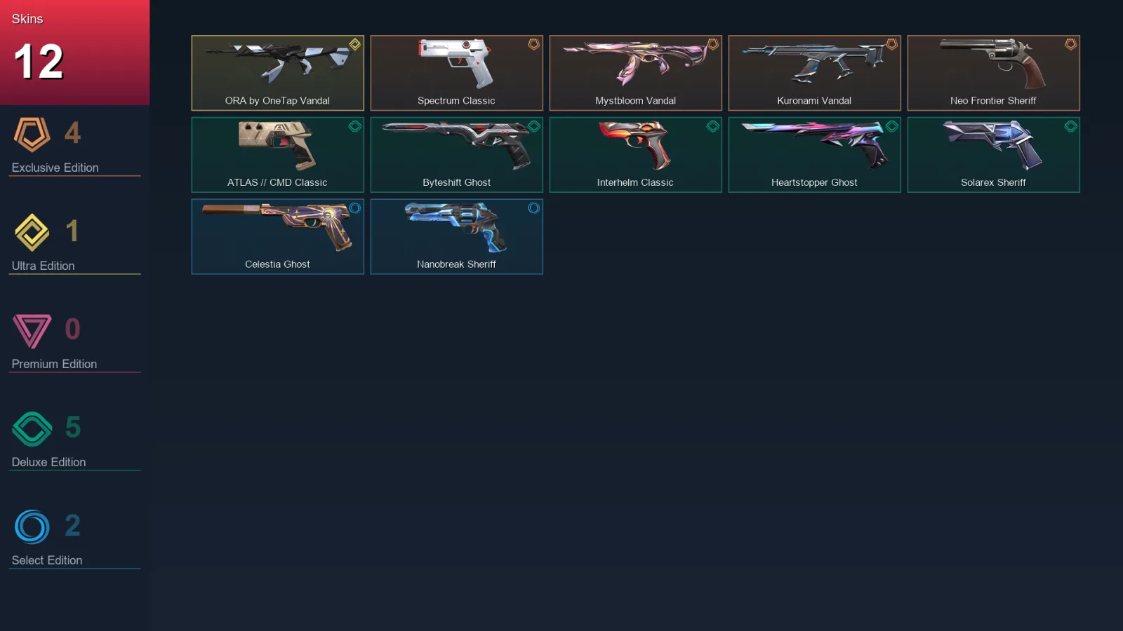 EU | Lv140 | Unranked | 12 Skin | 29 Agent | 46 Buddy