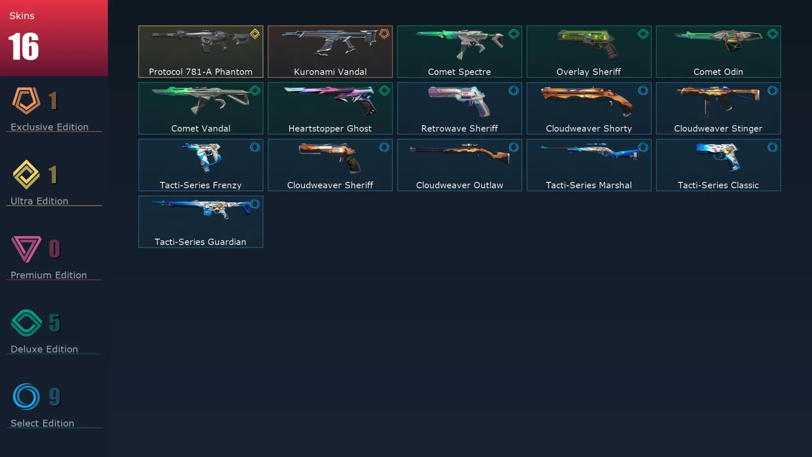 [Valorant] | EU | Level 105 | 28 Agents | 16 Skins