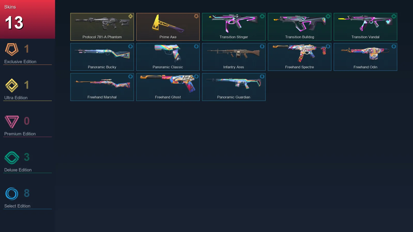 NA | Lv24 | Unranked | 13 Skin | 15 Agent | 10 Buddy