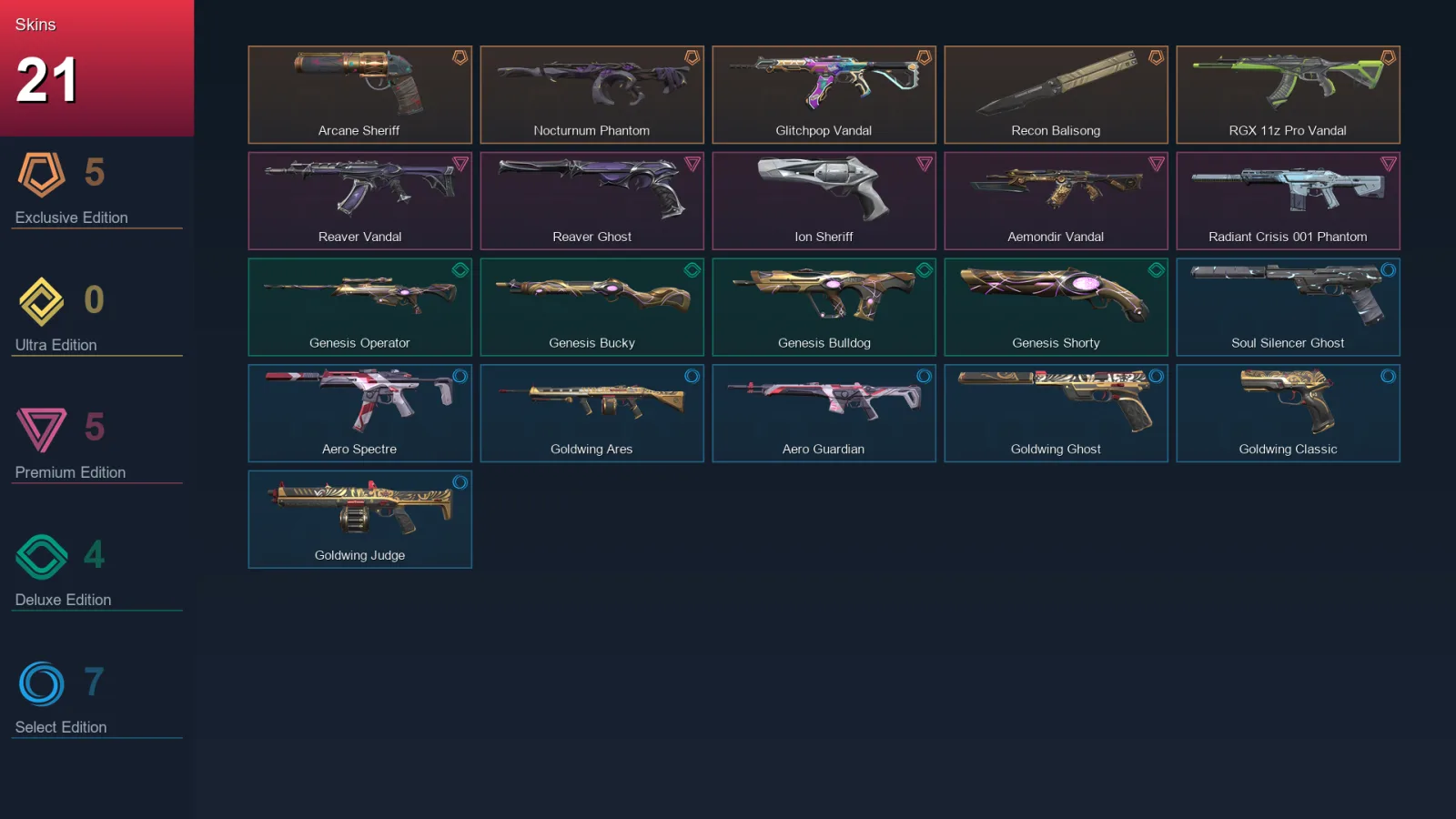 EU | Lv78 | Unranked | 21 Skin | 20 Agent | 54 Buddy — Valorant account