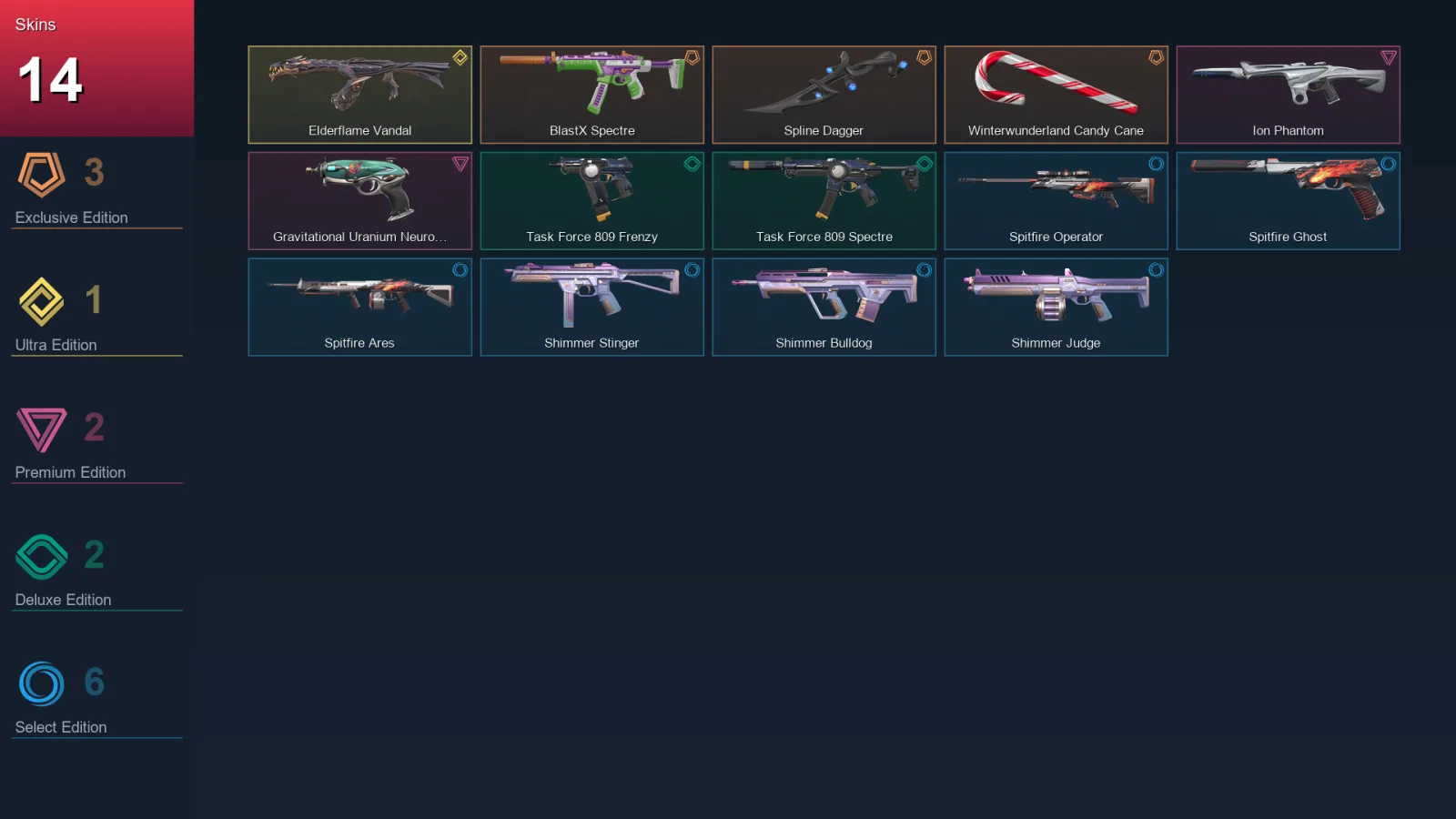 NA | Lv24 | Unranked | 14 Skin | 8 Agent | 10 Buddy — Valorant account