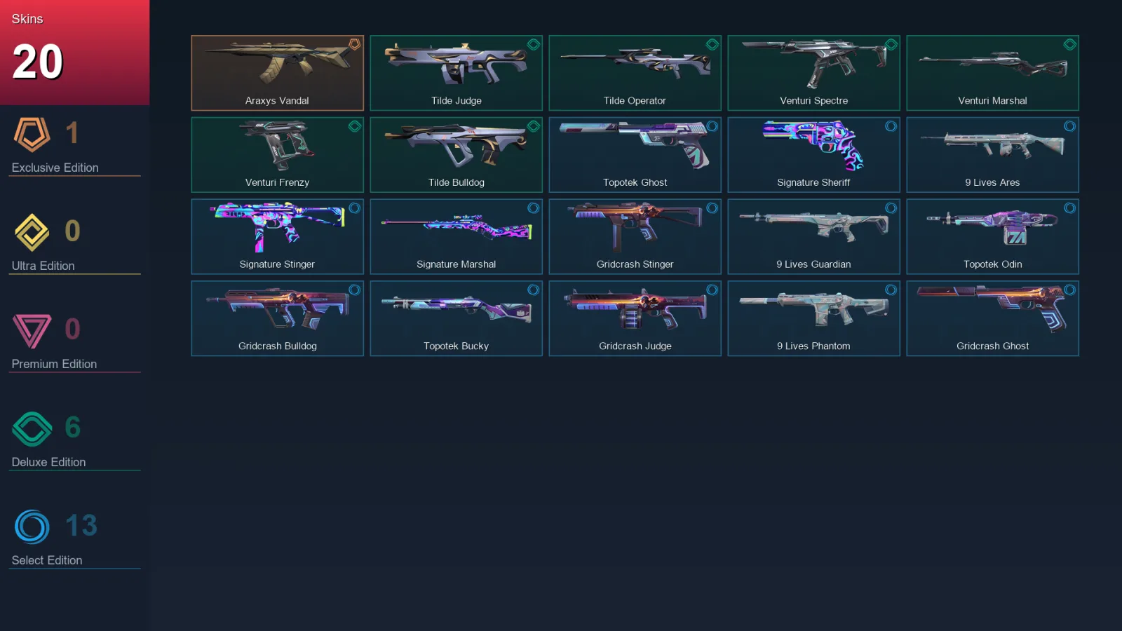 EU | Lv39 | Unranked | 20 Skin | 15 Agent | 20 Buddy — Valorant account