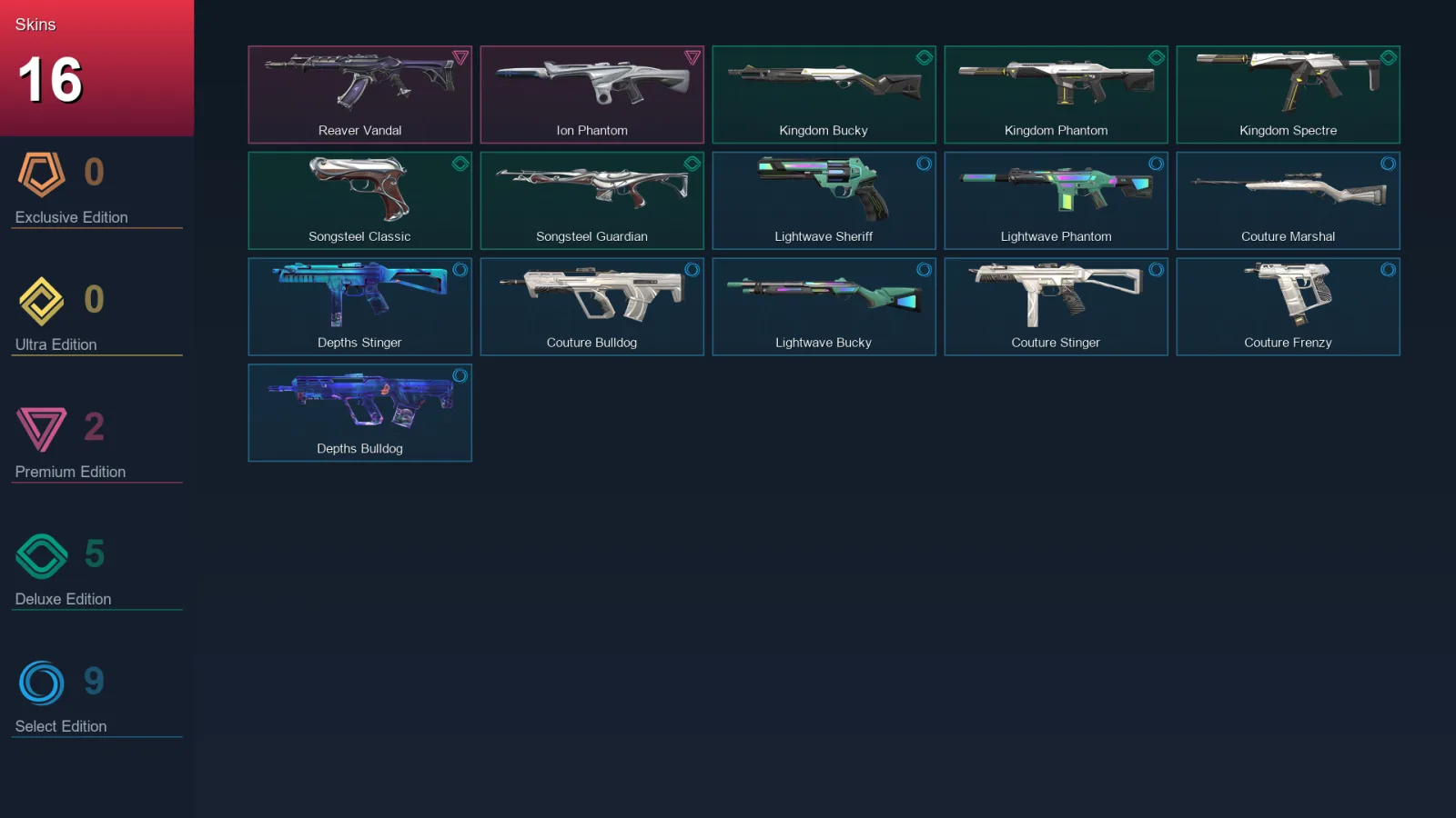 NA | Lv8 | Unranked | 16 Skin | 12 Agent | 21 Buddy — Valorant account