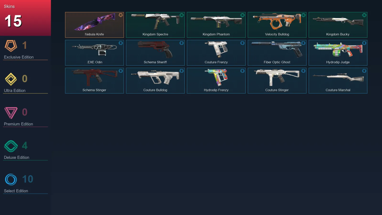 EU | Lv44 | Unranked | 15 Skin | 15 Agent | 27 Buddy