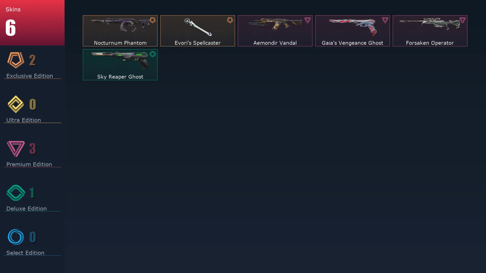 [Valorant] | EU | Level 38 | Diamond 3 | 12 Agents | 6 Skins