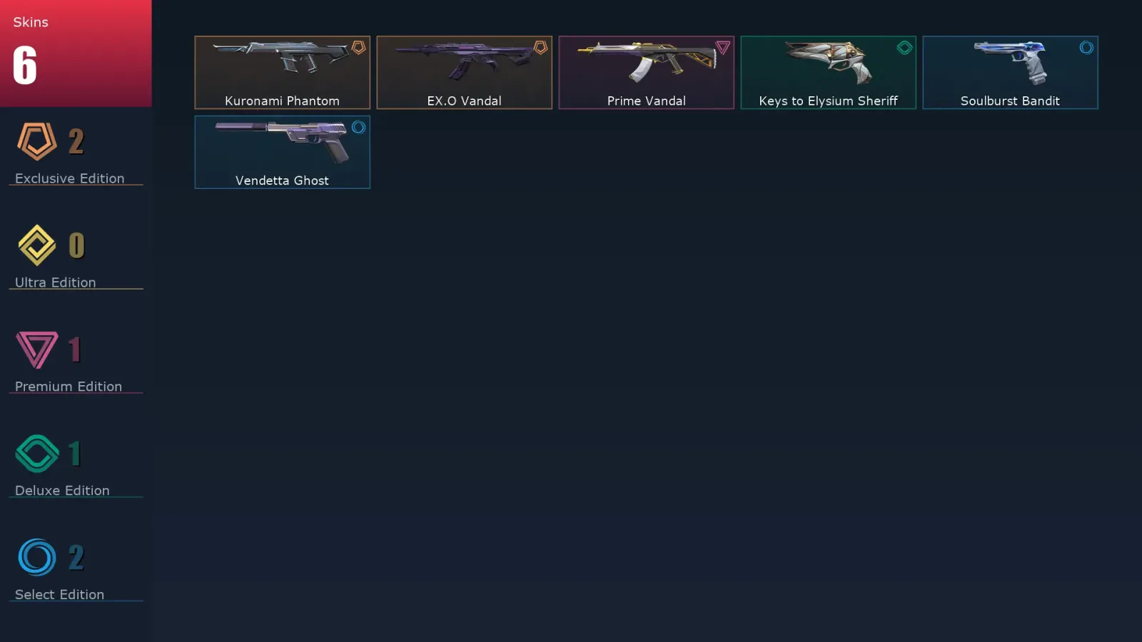 [Valorant] | EU | Level 88 | 18 Agents | 6 Skins — Valorant account