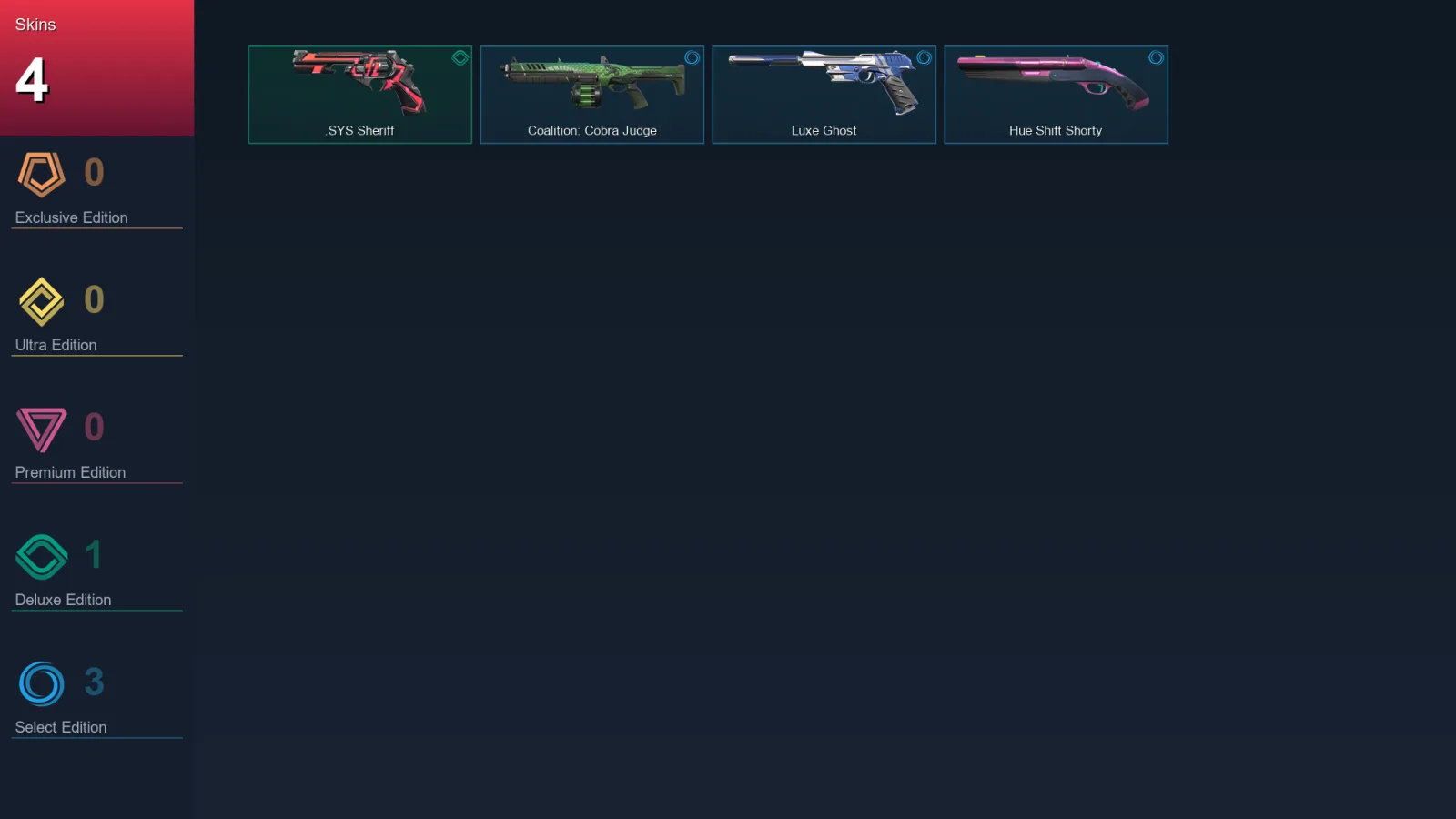 EU | Lv10 | Unranked | 4 Skin | 7 Agent | 4 Buddy