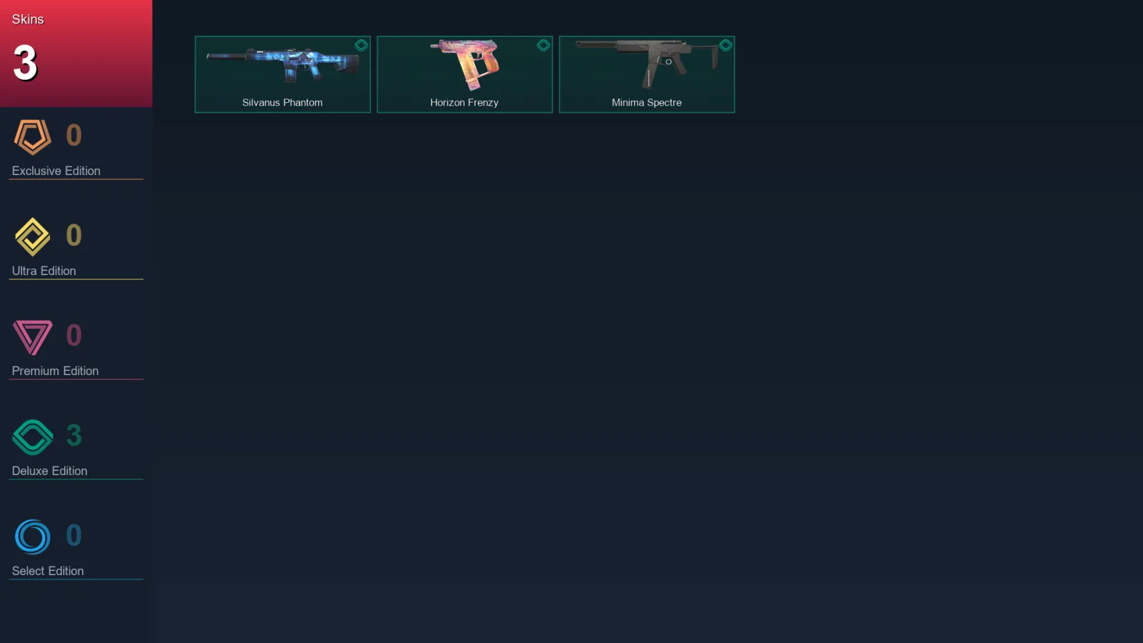 NA | Lv10 | Unranked | 3 Skin | 7 Agent | 8 Buddy