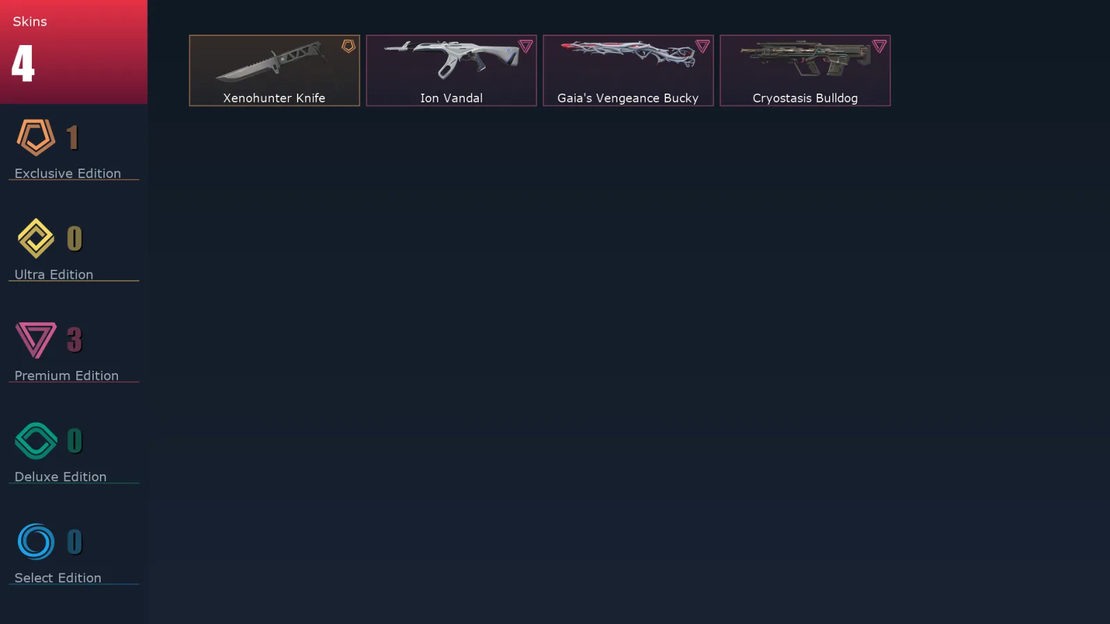 [Valorant] | EU | Level 25 | 10 Agents | 4 Skins