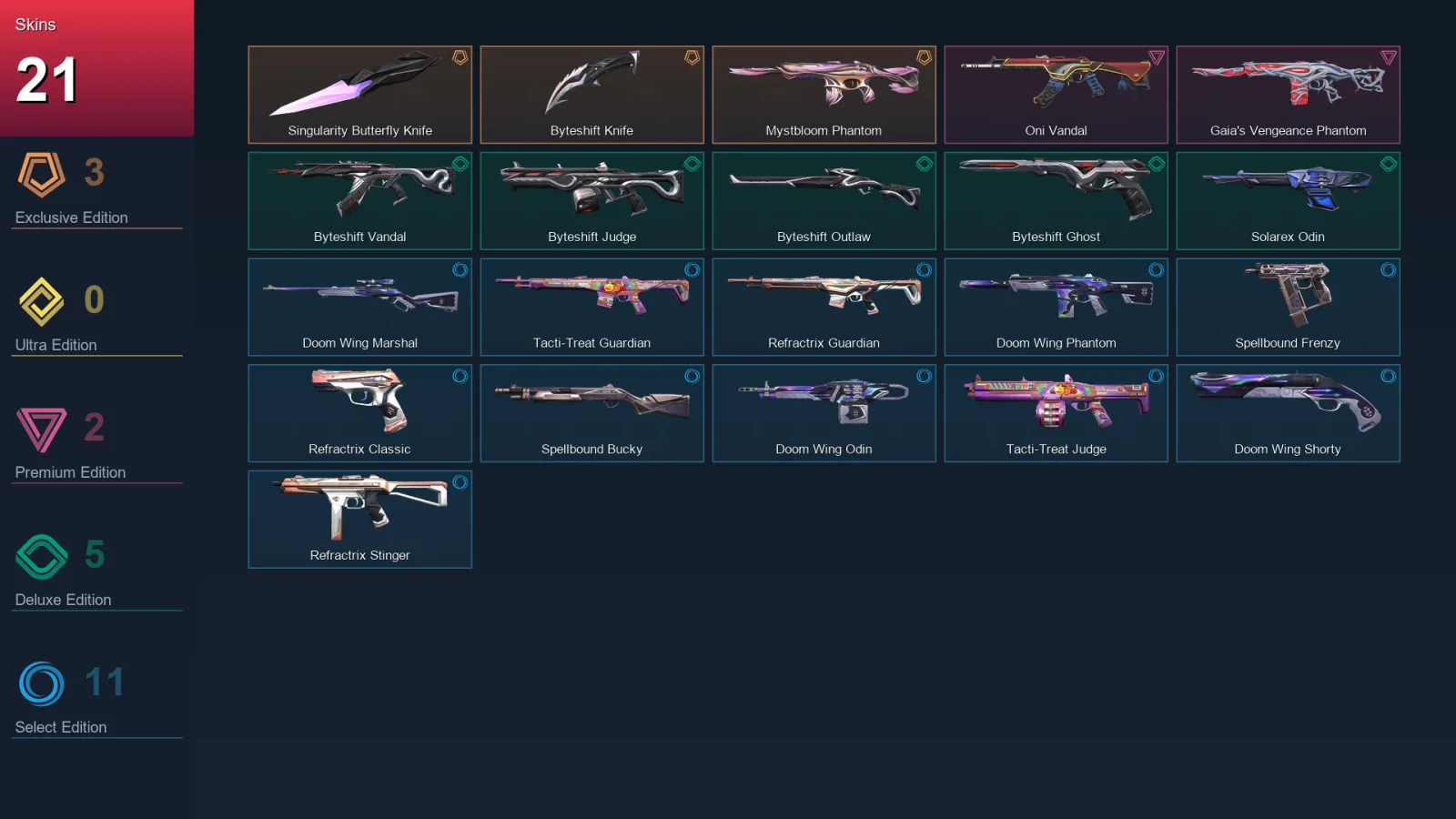 NA | Lv70 | Unranked | 21 Skin | 17 Agent | 48 Buddy — Valorant account