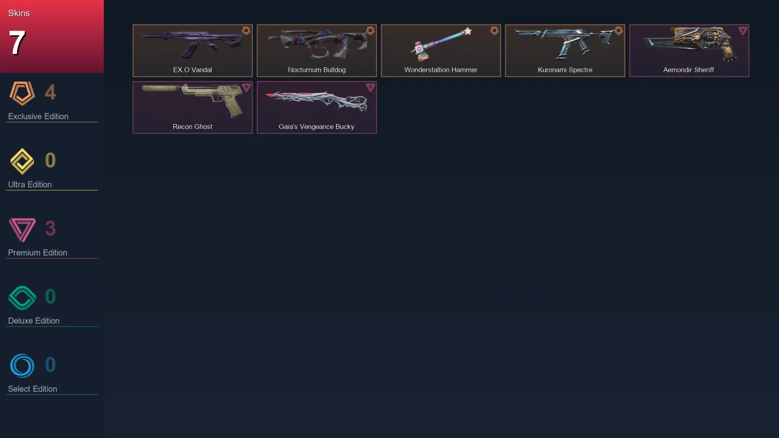 EU | Lv21 | Gold I | 7 Skin | 7 Agent | 4 Buddy