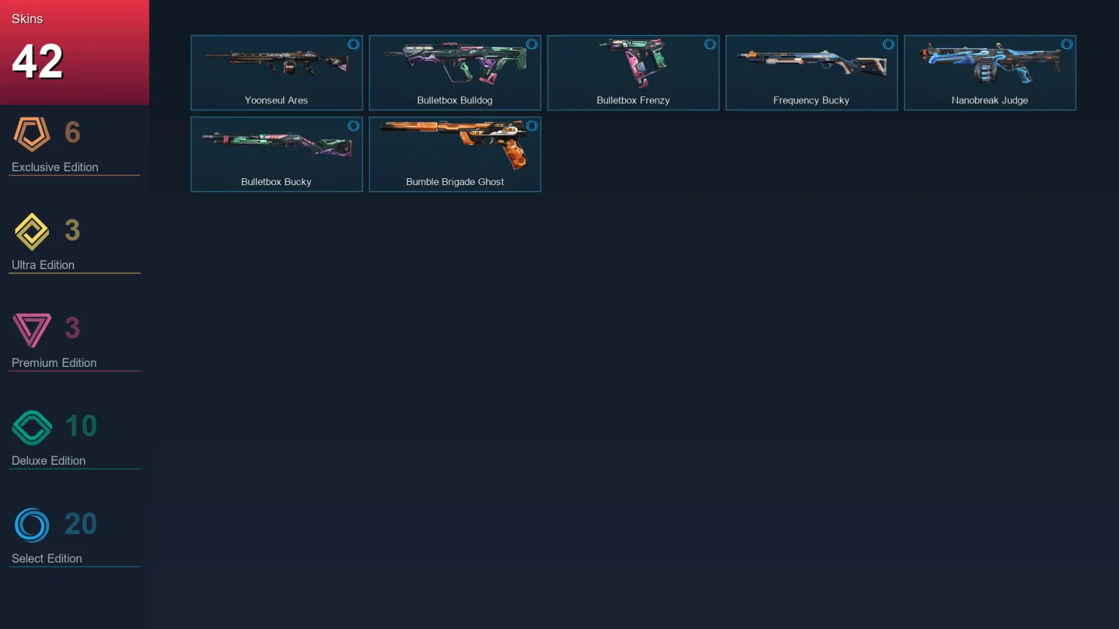 EU | Kuronami Spectre | Araxys Vandal | Overlay Dagger | Bubble Pop Light Stick | 42 Skin | 25 Agent | 29 Buddy | Lv65