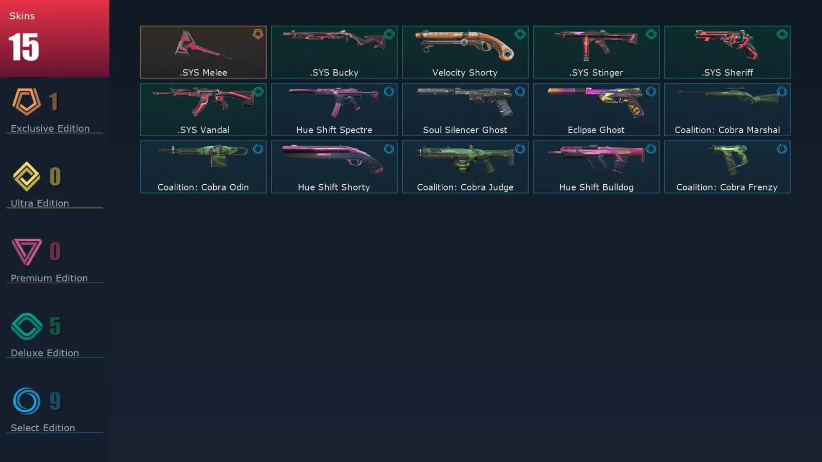 [Valorant] | EU | Level 83 | 20 Agents | 15 Skins — Valorant account