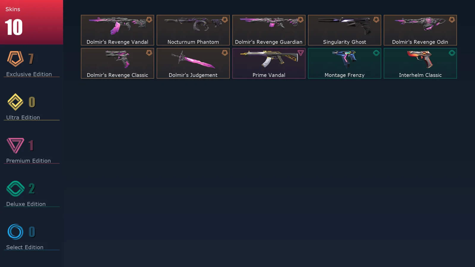 [Valorant] | EU | Level 79 | 23 Agents | 10 Skins