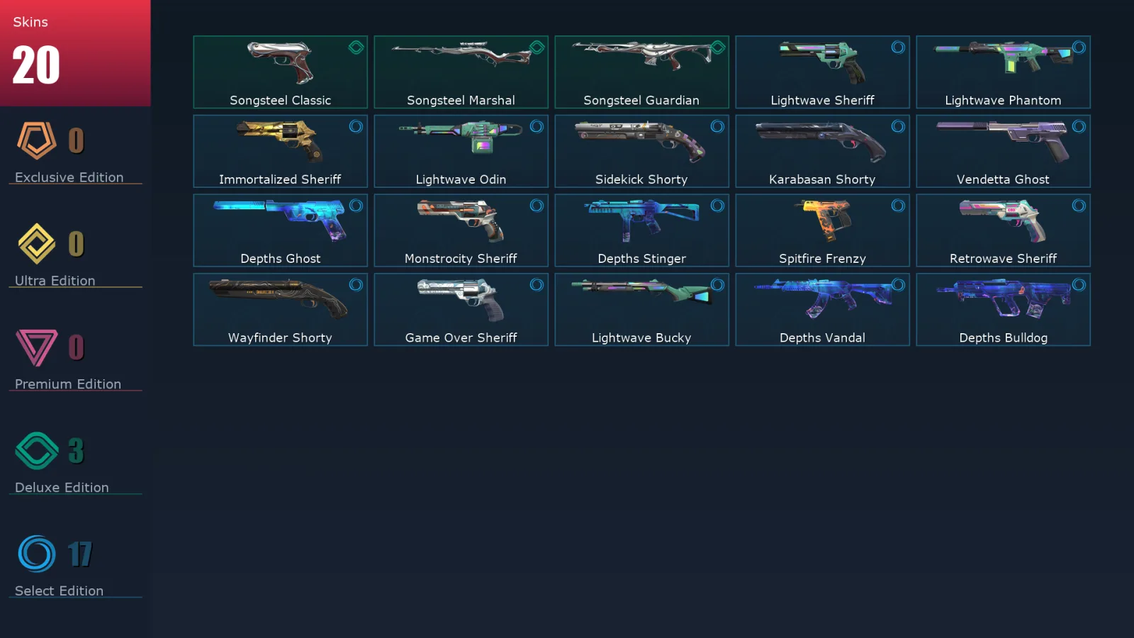 [Valorant] | EU | Level 170 | Silver 2 | 29 Agents | 20 Skins — Valorant account
