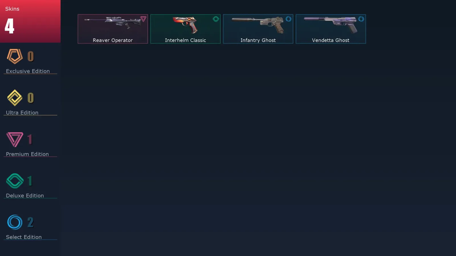 [Valorant] | EU | Level 61 | 17 Agents | 4 Skins