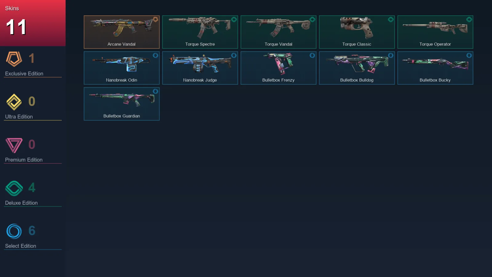 EU | Lv21 | Unranked | 11 Skin | 8 Agent | 8 Buddy — Valorant account