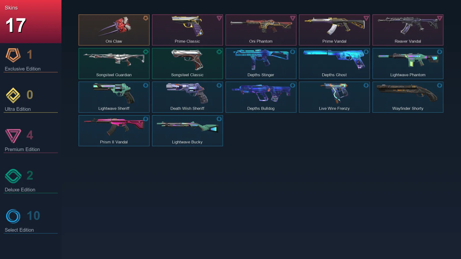 EU | Lv104 | Unranked | 17 Skin | 26 Agent | 58 Buddy — Valorant account