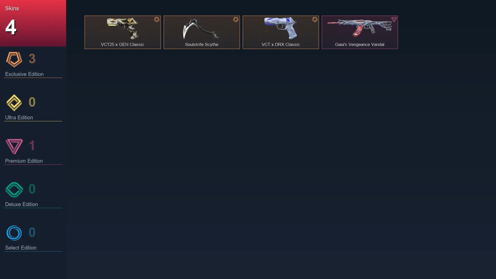 AP | Lv22 | Unranked | 4 Skin | 8 Agent | 9 Buddy