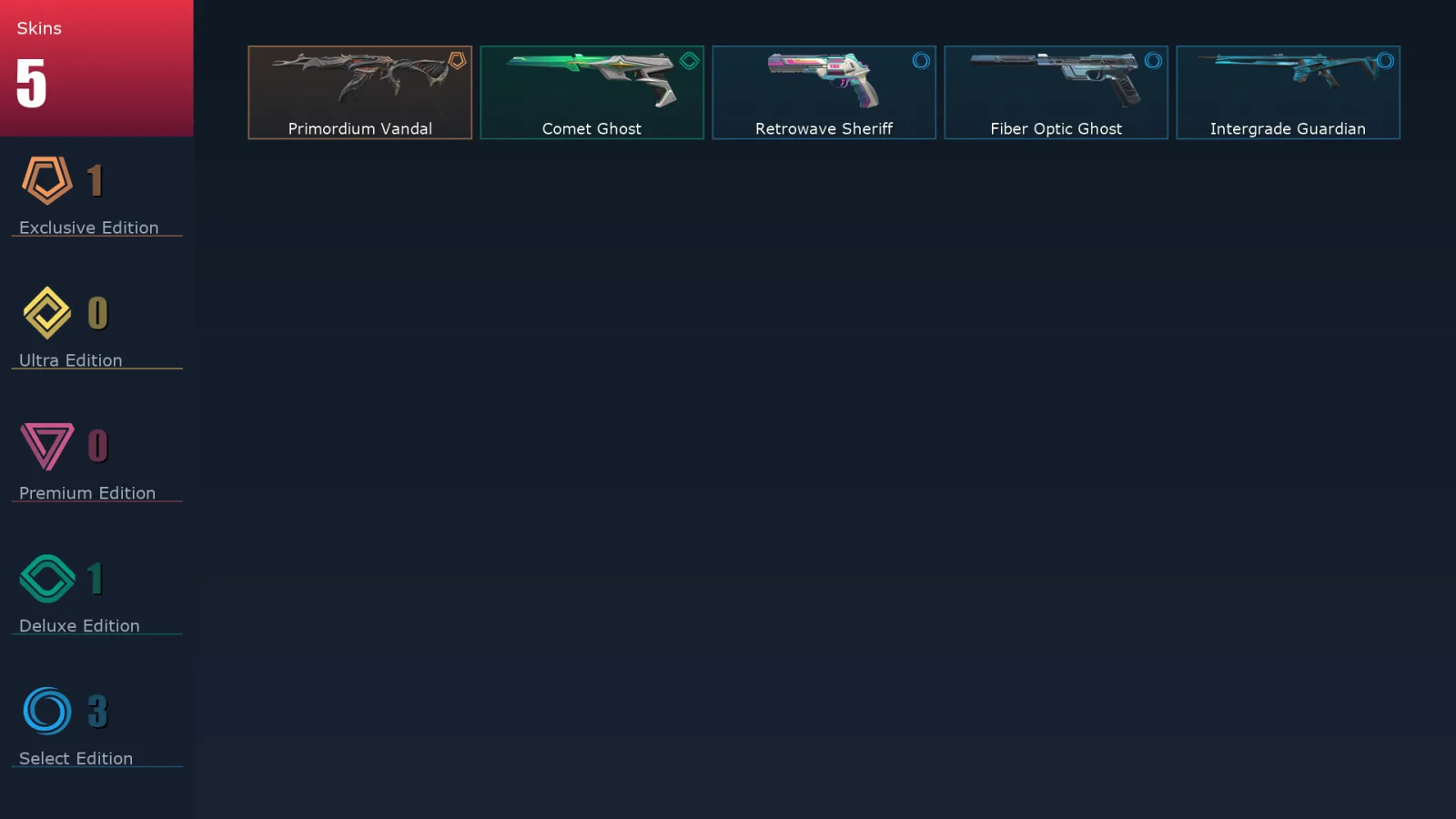 [Valorant] | EU | Level 89 | 20 Agents | 5 Skins